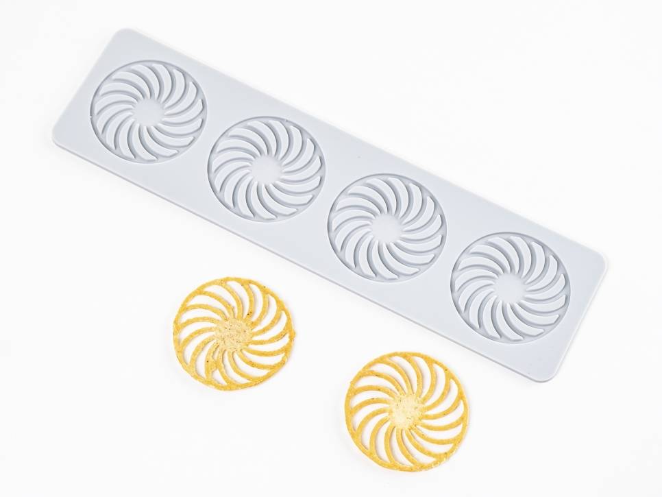 Silikoneform til Tuille, Rodeo - 100% Chef