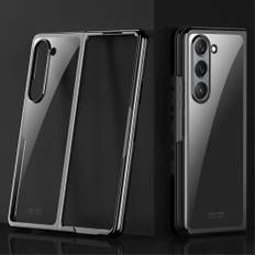 Samsung Galaxy Z Fold 5 5G Cover med hæved kant -Sort