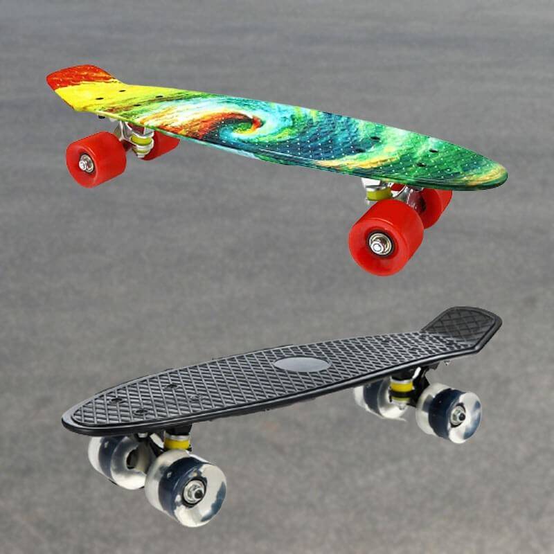 Penny Board Mini Cruiser skateboard - Multifarve