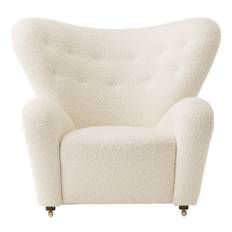 The Tired Man Lounge Chair - Baena 14/Dark Stained Oak