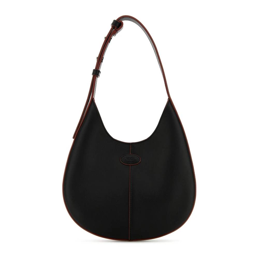 Tod's Mini Hobo Håndtaske - Tasker - Dame - Sort - ONE SIZE - Uld