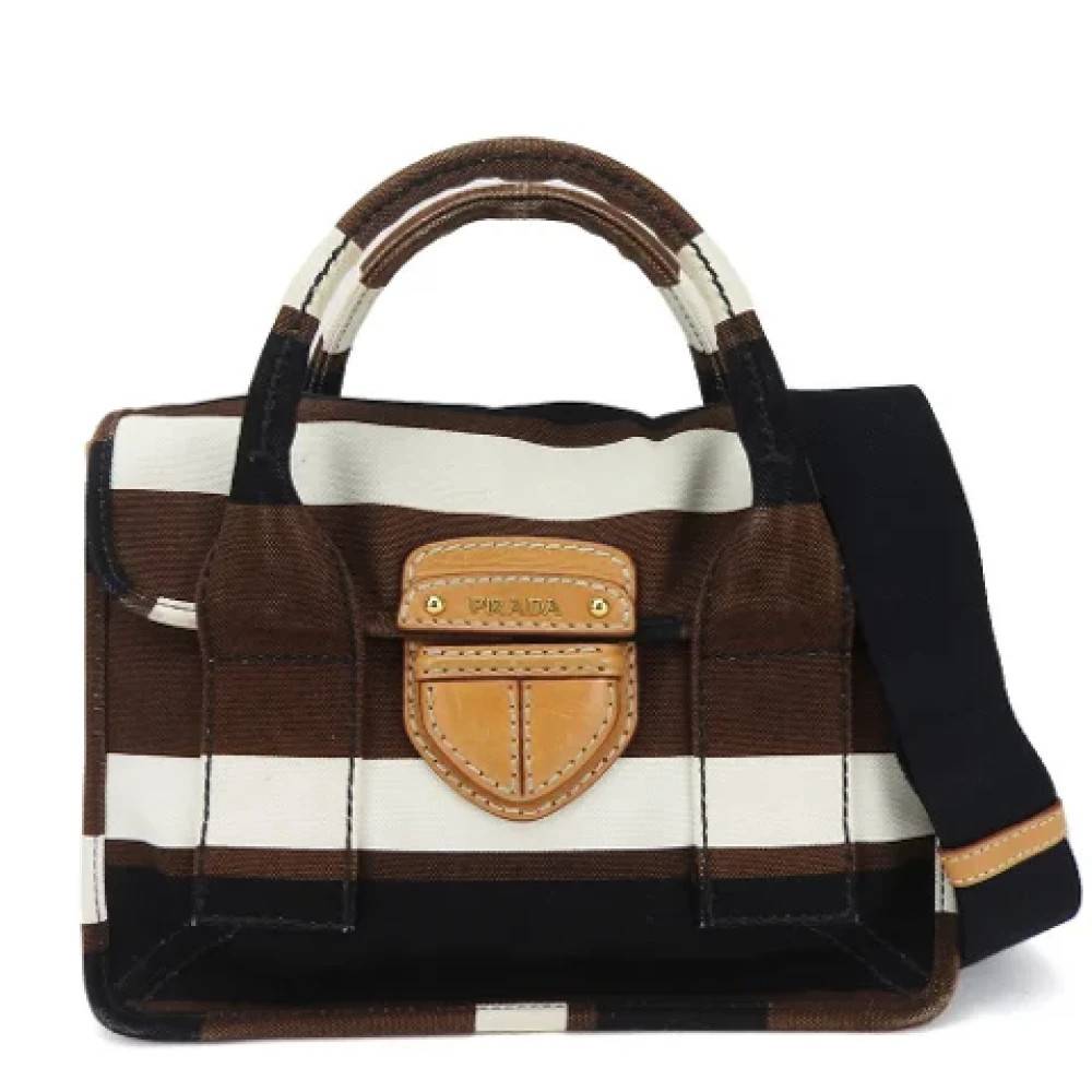 Prada Vintage - Pre-owned Laeder prada-vskor Vintage - Dam - ONE Size -