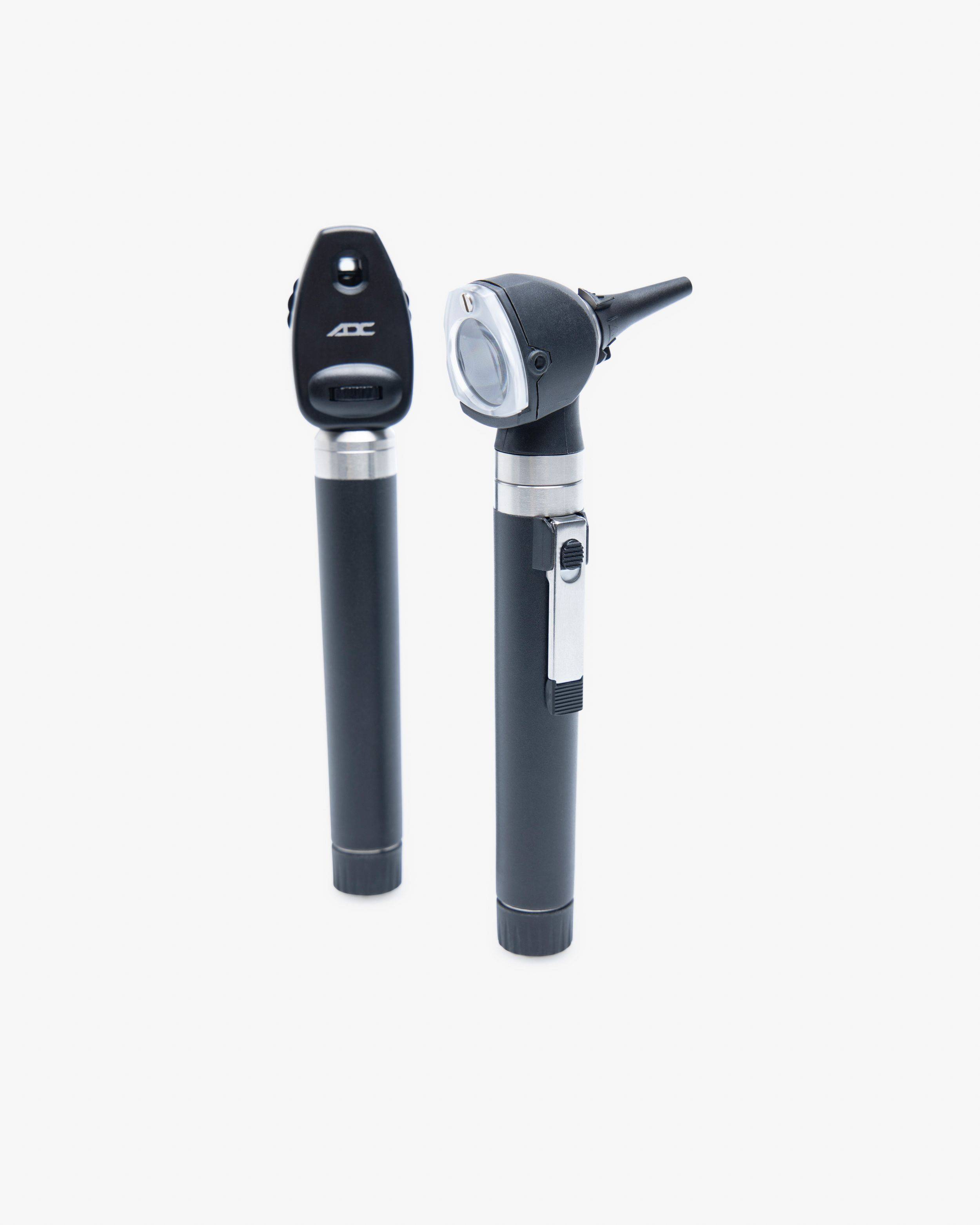 ADC Diagnostisk Kit - Otoskop og Oftalmoskop Sort