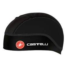CASTELLI Men's Summer Skullcap Hat, Schwarz, Einheitsgröße