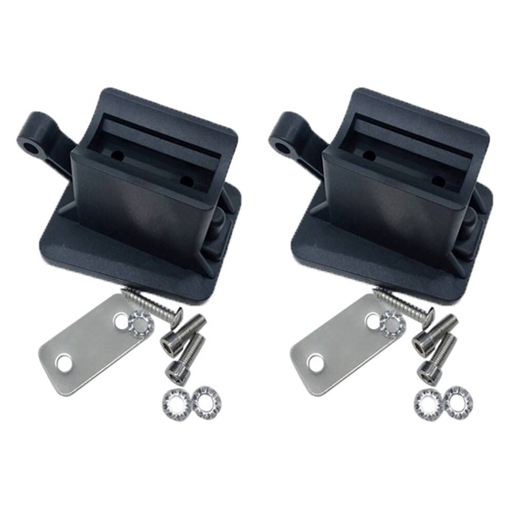 2X Folding Bike Bike Front Carrier Block Cycling Basket Racks for Bicycle S Bag Carrier Block Bag Rack