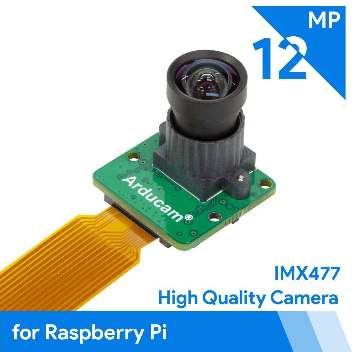 Arducam 12MP IMX477 Mini HQ Camera Module for Raspberry Pi and Pi zero