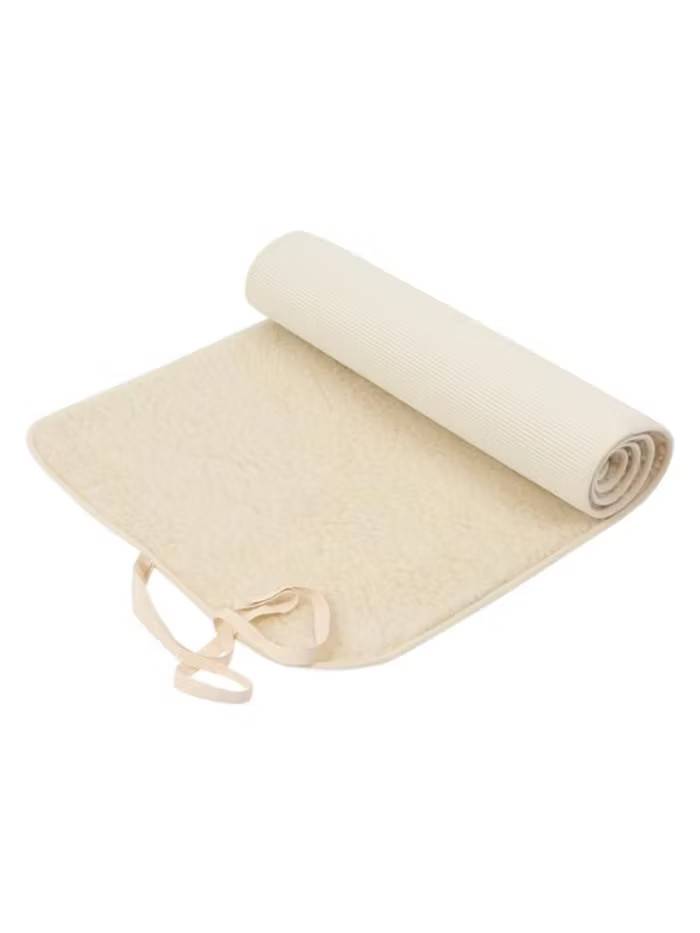 Yogamatta i Ull Extra bred- 90x200 cm 100% merinoull exkl. väska