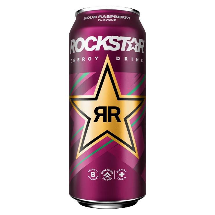 Rockstar Energy - Sour Raspberry 500ml