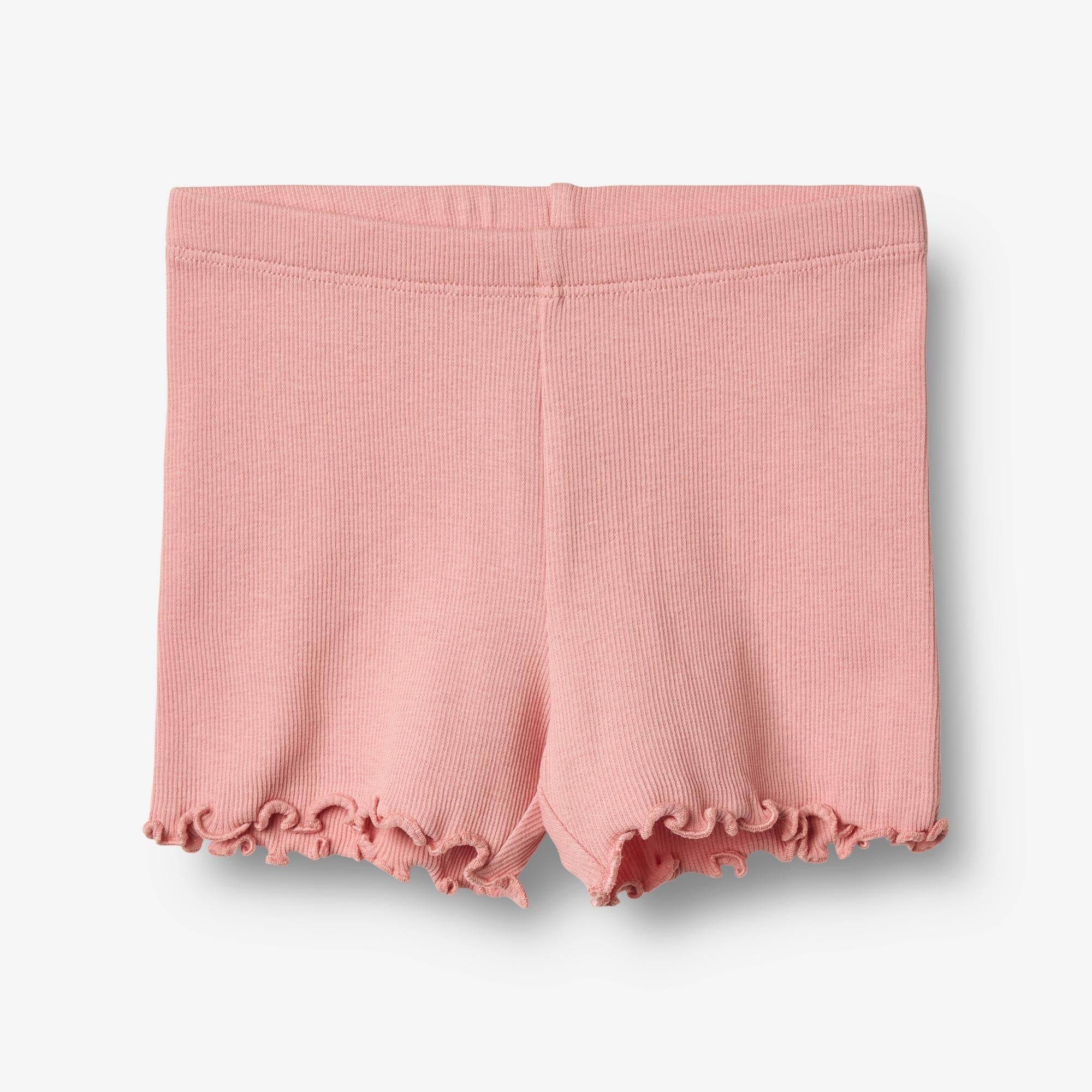 WHEAT® - Rib Shorts Sine - rose - Str 152.