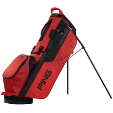 PING Hoofer Monsoon Waterproof Golf Stand Bag - Red