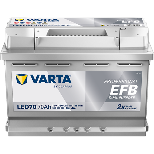 Batteri VARTA 932070076K312