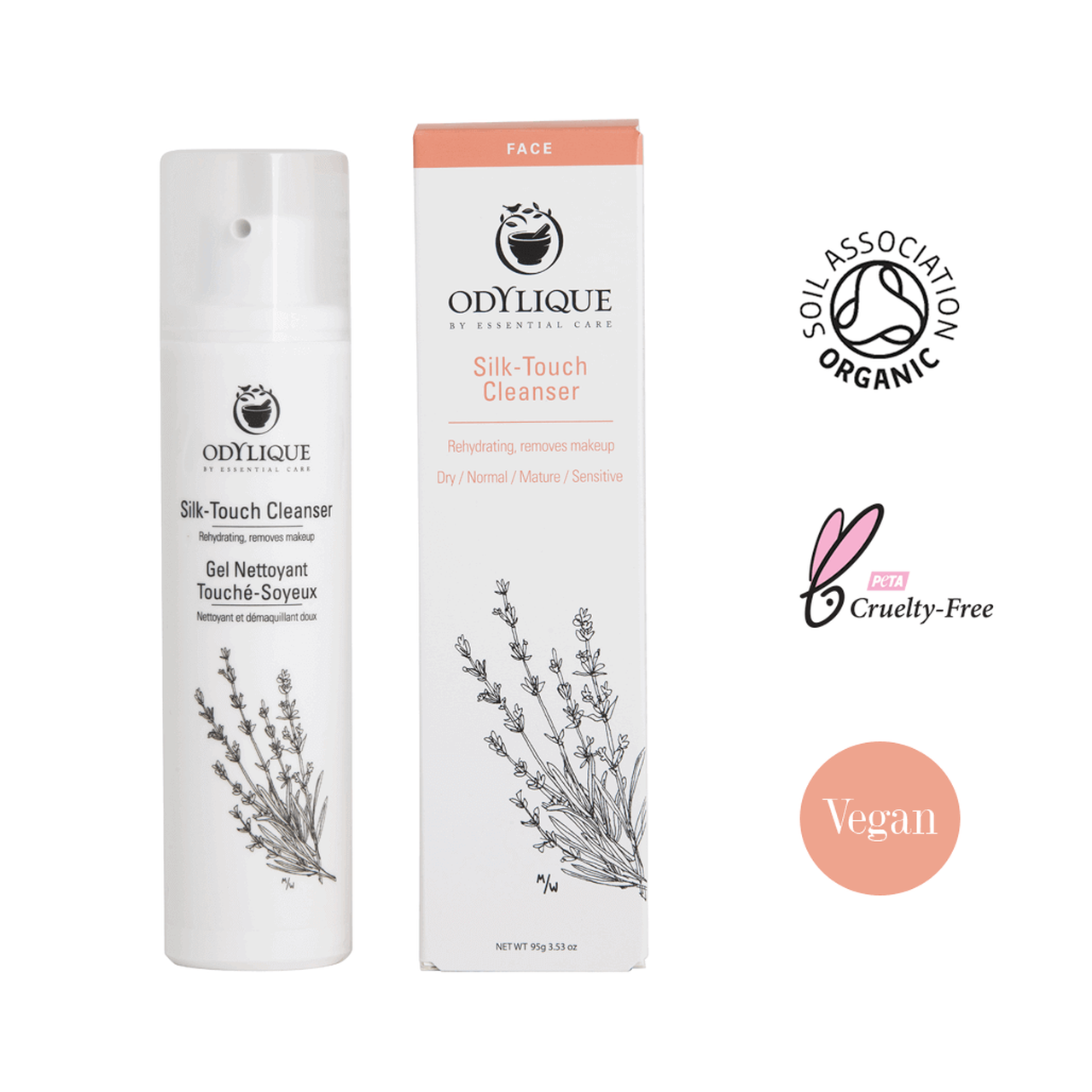 Silk Touch Cleanser, 95g - 95g.