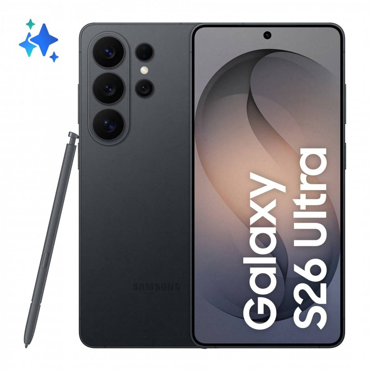 Samsung Galaxy S26 Ultra 17,5 cm (6.9") Dubbla SIM-kort Android 16.0 5G USB Type-C 12 GB 512 GB 5000 mAh Svart