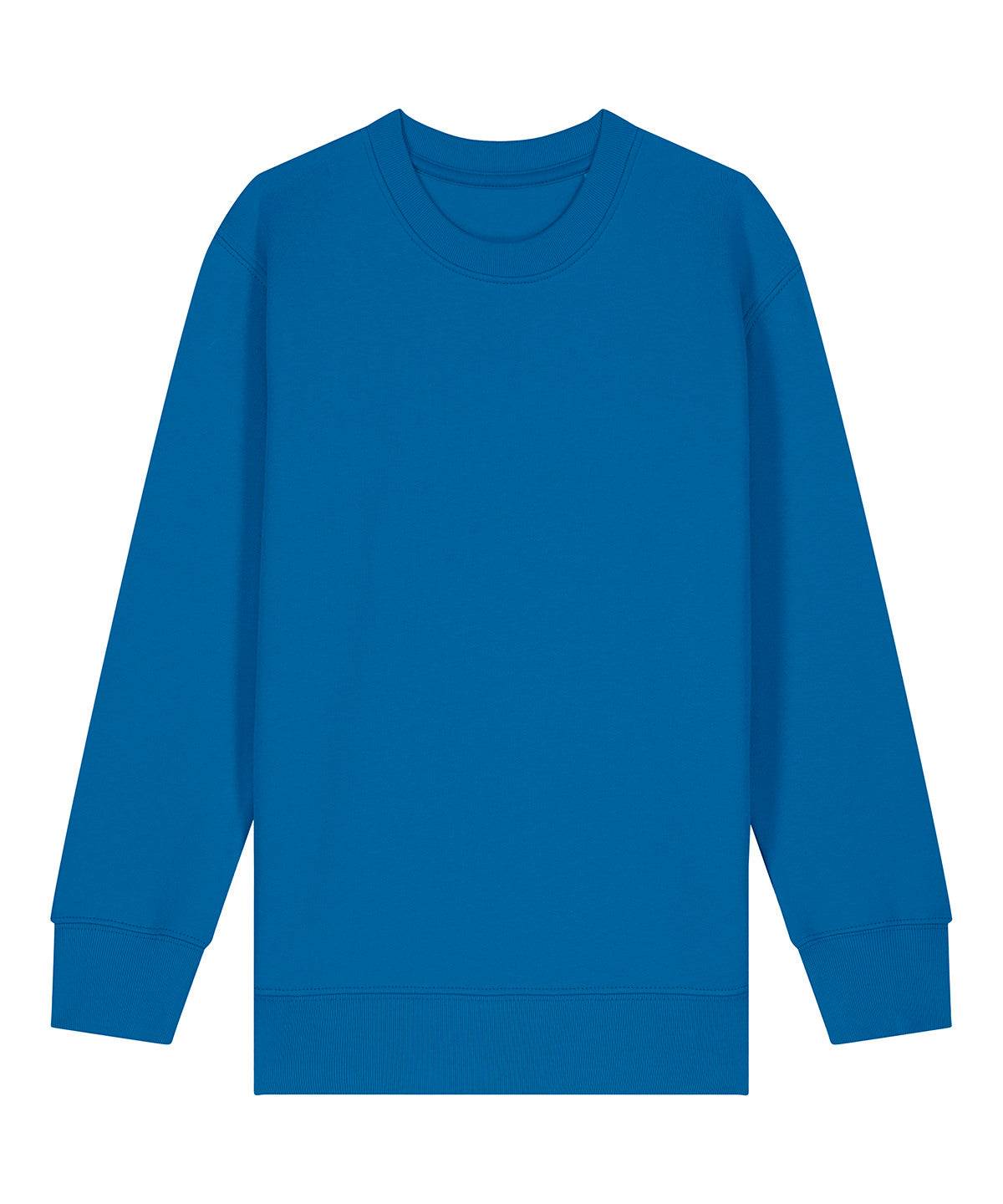 Organic Colours Kids Crew Sweatshirt - 7/8 Years / Royal Blue (7/8 Years)