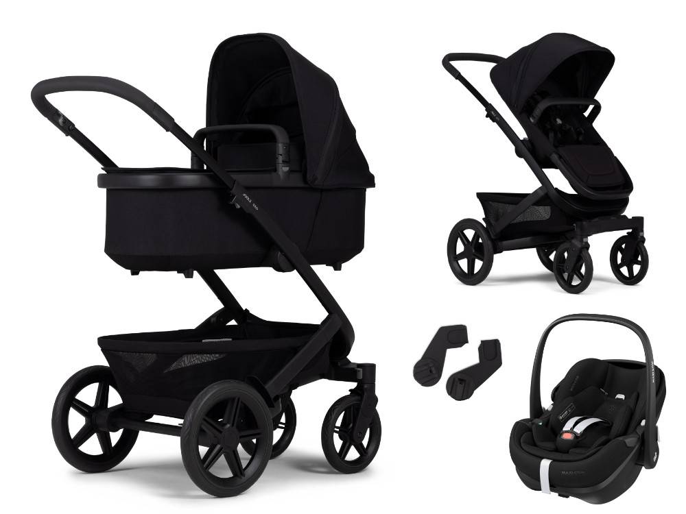 Joolz Geo 3 Stroller Set 3 in 1 incl. Maxi Cosi Pebble Pro2 Infant Car Seat - Space Black