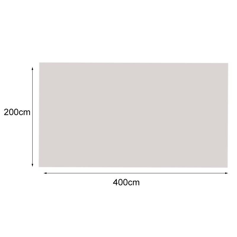 Transparent skjulisolering växt baldakin skugga tyg regntät solskydd balkong solskyddsnät för suckulenter blommor - 2 x 4m