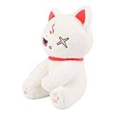 Kattfylld djur, kattplyschleksak | Pirate Cat Doll - Mjuk gotisk docka, sovande följeslagare, djurens skrivbordsprydnad för sovrum, vardagsrum, säng, bil