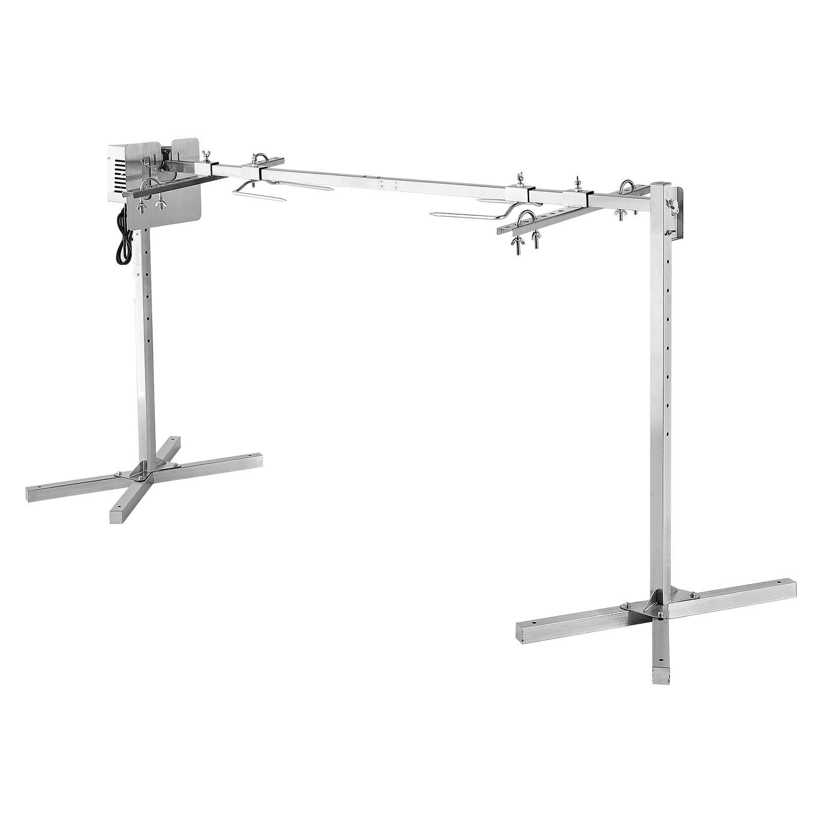 SucceBuy 52inch 56inch Rotisserie Grill 40KG 60KG Electric Rotisserie Grill Kit BBQ Grills Rotisseries Kit Stainless Steel Autom