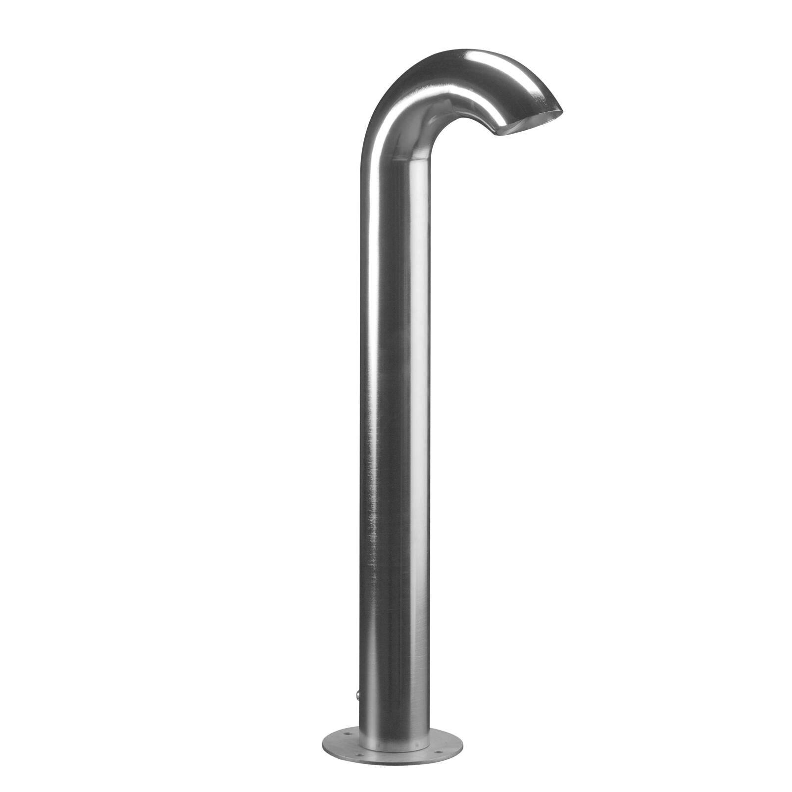 Minos pullert psm lighting - Højde 80 cm + Mat sort / Med jordspyd