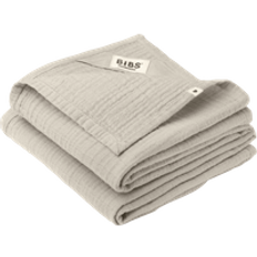 BIBS Muslin Cloth 2-Pack 70x70 cm Sand 2 st