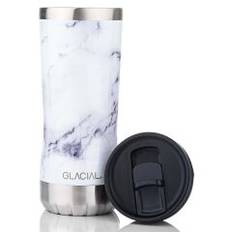 Glacial Tumblers White Marble