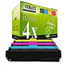 4x MWT Toner kompatibel för Canon I-Sensys LBP 5050 ersatt 716 Svart Cyan Magenta Gul