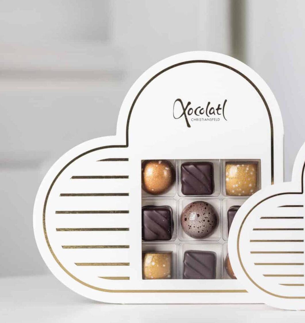 Xocolatl White heart 9