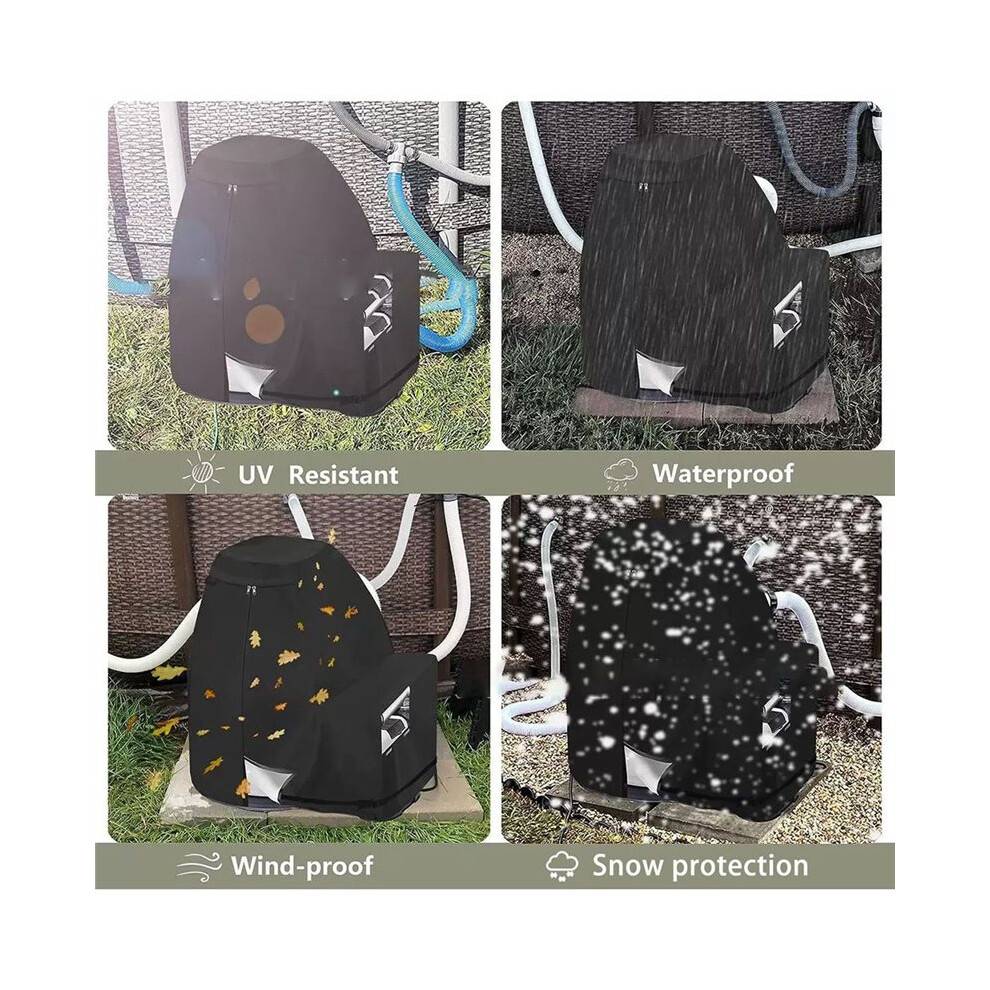 Sand Filter Pump Cover,Waterproof Anti-UV Above Ground Pool Pump Cover,Suitable for Most Popular Model Sand Filter
