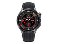 OnePlus Watch 3 - 46 mm - svart rostfritt stål - s