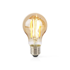 Smart LED bulb E27 7W warm white NEDIS WIFILRF10A60 WiFi Tuya