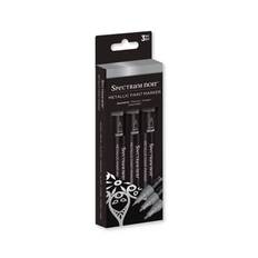 Spectrum Noir - Quicksilver Metallic Paint Markers - 3st