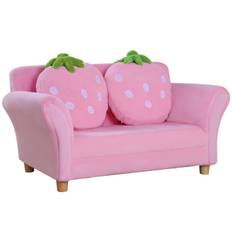 Barnsoffa jordgubbe rosa