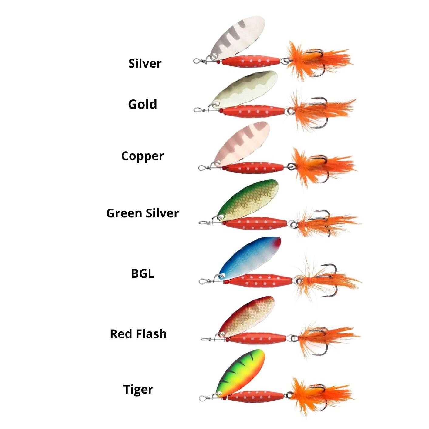 Abu Garcia Reflex Red (7g).
