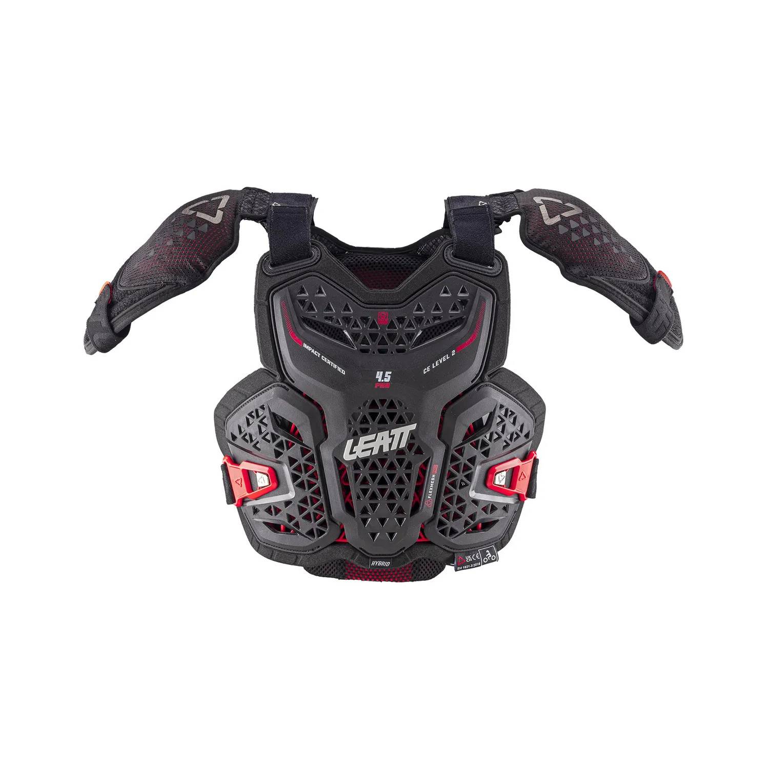 Leatt Bröstpansar 4.5 Hybrid Pro Jr Svart