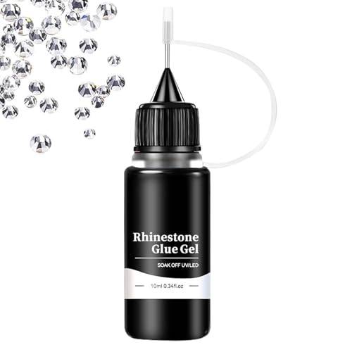 Nagelpärla Lim 10ml Hållbar Tät Lim För 3D-dekorationer