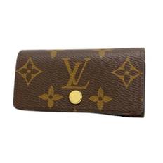 Louis Vuitton Vintage, Vintage , unisex, Brun, ONE SIZE, Tyl, Pre-owned Fabric Key Holder