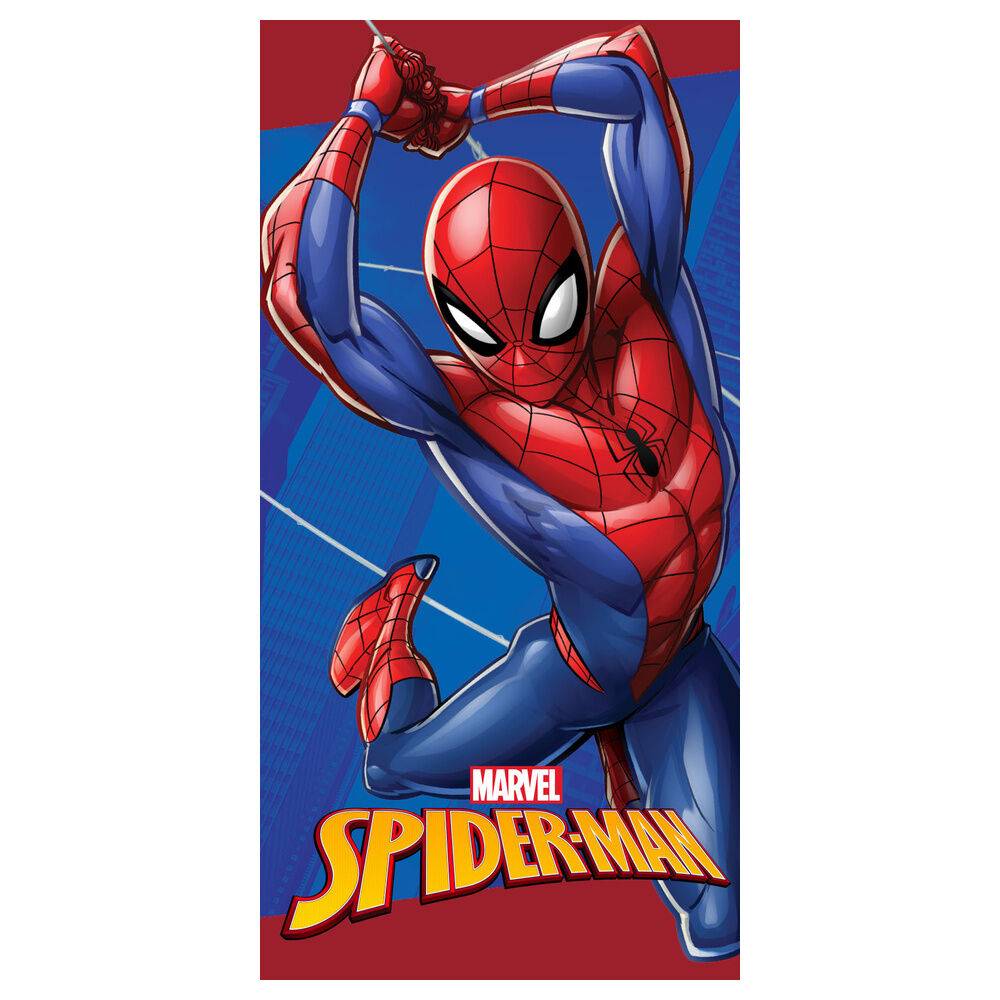 Marvel Spiderman microfibre beach towel