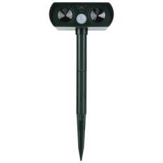 Solar Powered Ultrasonic Animal Repeller Wild Boar Cat Dog Repellent for Outdoor Use