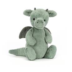 JELLYCAT Bashful Dragon Medium grön