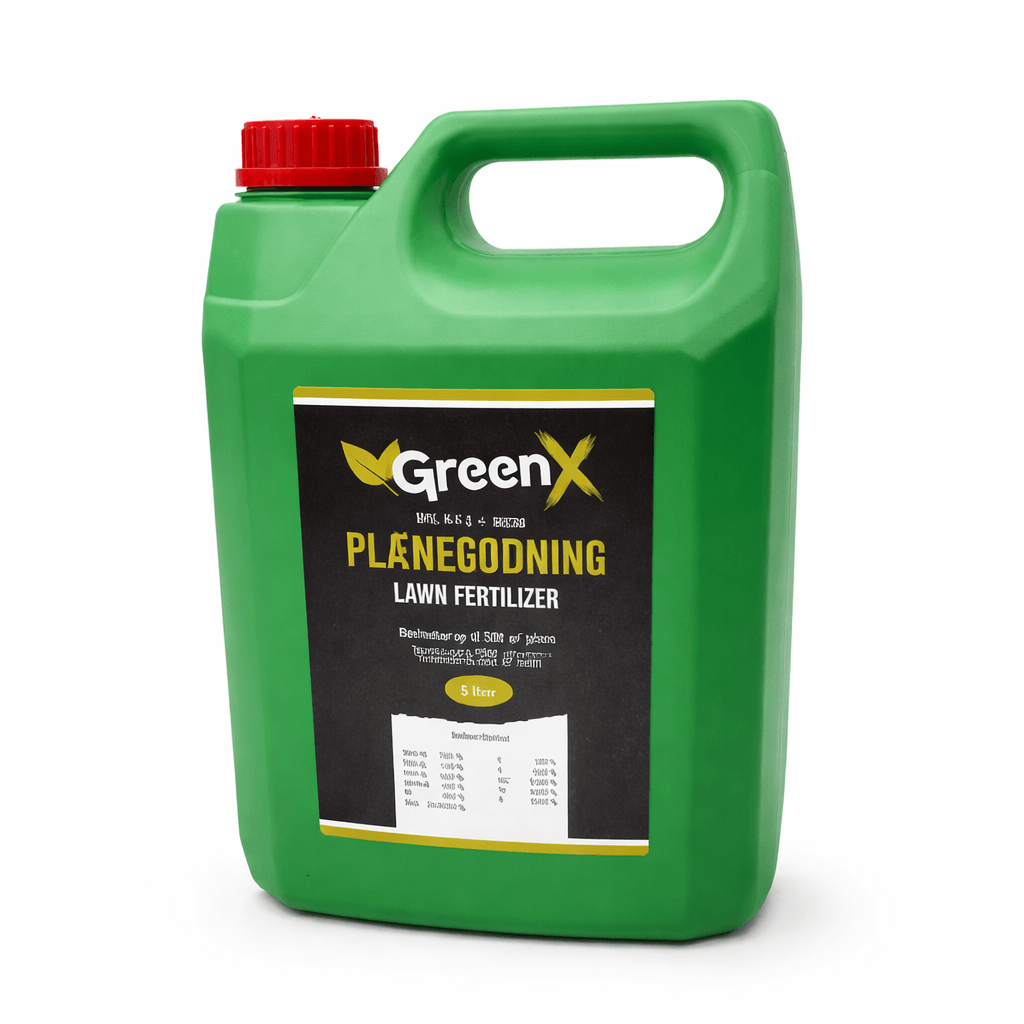 GreenX Flydende plænegødning 5 liter, refill.