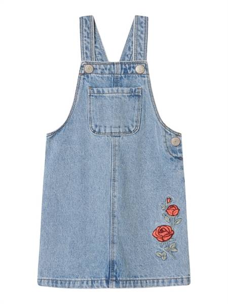 NAME IT Denim Spencer Kjole Conny Light Blue Denim