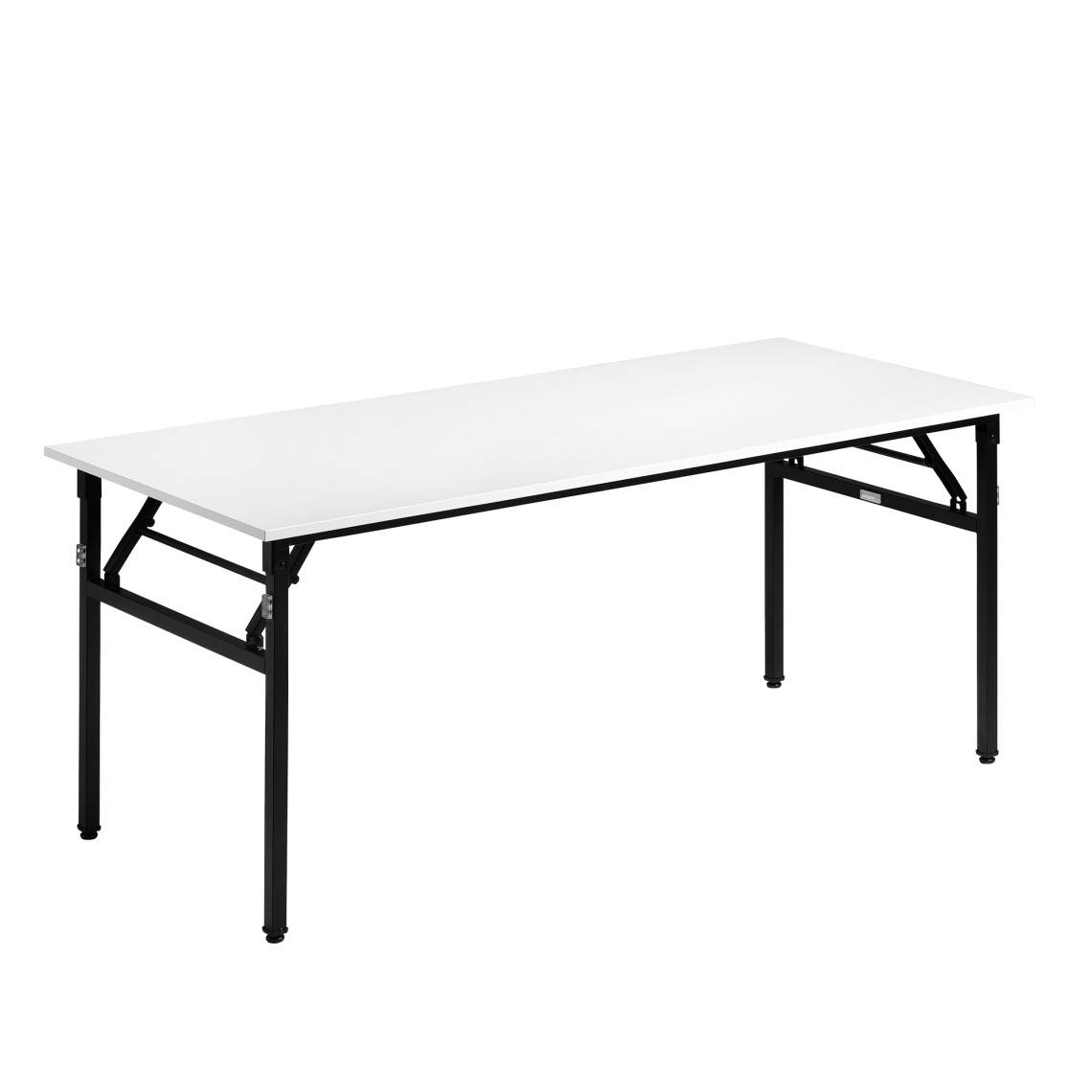 Fällbart bord Starko, Storlek 180 x 70 cm, Stativ Svart