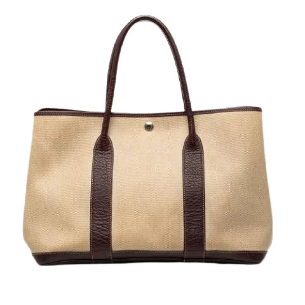 Hermès Vintage - Pre-owned Garden Party 36 Vintage - Dam - ONE Size - Läder