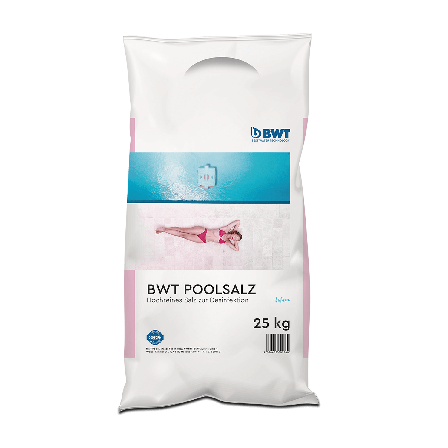 BWT poolsalt 25 kg.