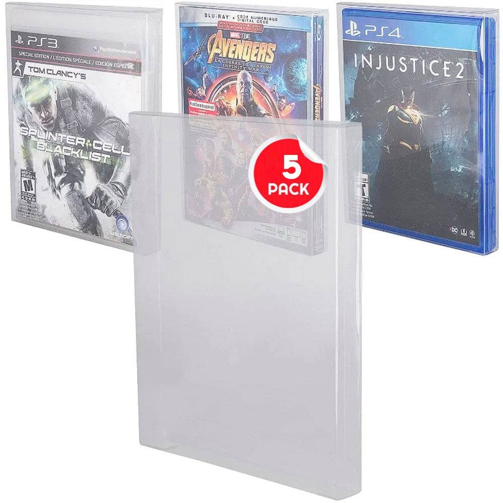Playstation 3 Skyddsbox Box Protector 5-pack