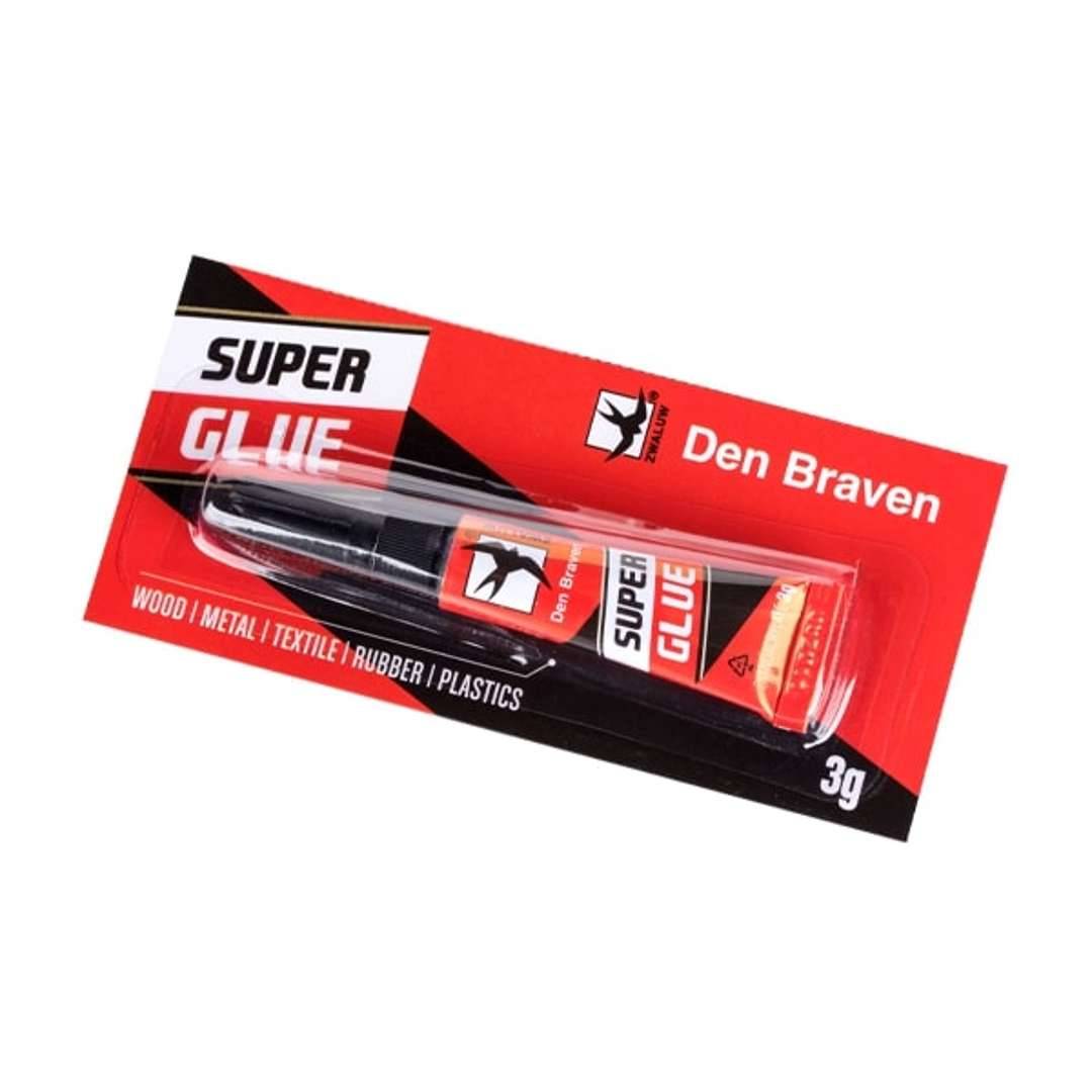 Den Braven - Sekundärt lim SUPER GLUE 3 g tub transparent 50700RL