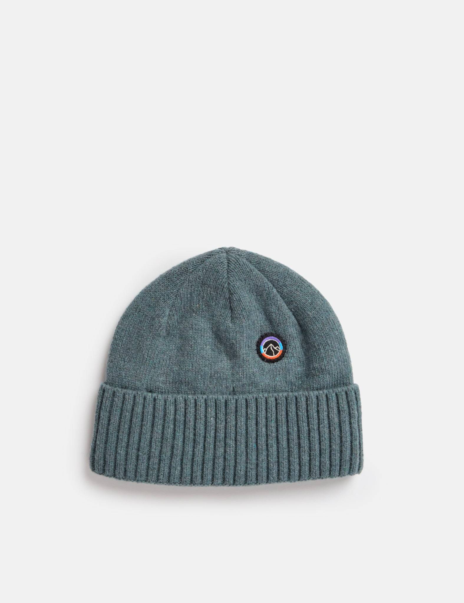Patagonia Brodeo Beanie Hat Fitz Roy Icon - Nouveau Green - Green / One Size