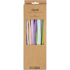 Chenille Pastel Farver 25 Stk