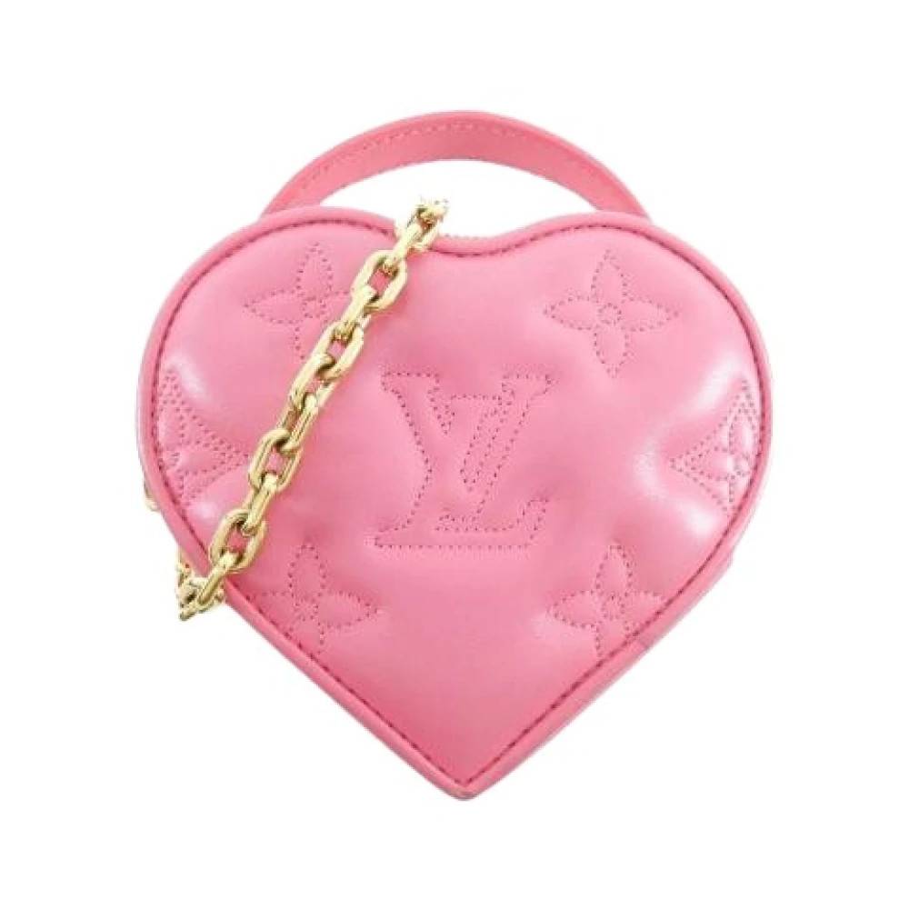 Louis Vuitton Vintage - Pre-owned Bubblegram Pop My Heart Calf Pouch Vintage - Dam - ONE Size -