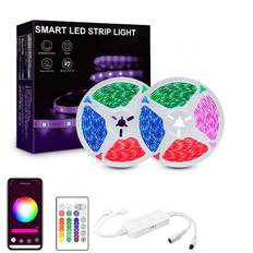 LED Slinga 10 Meter Ljusslinga med Färger